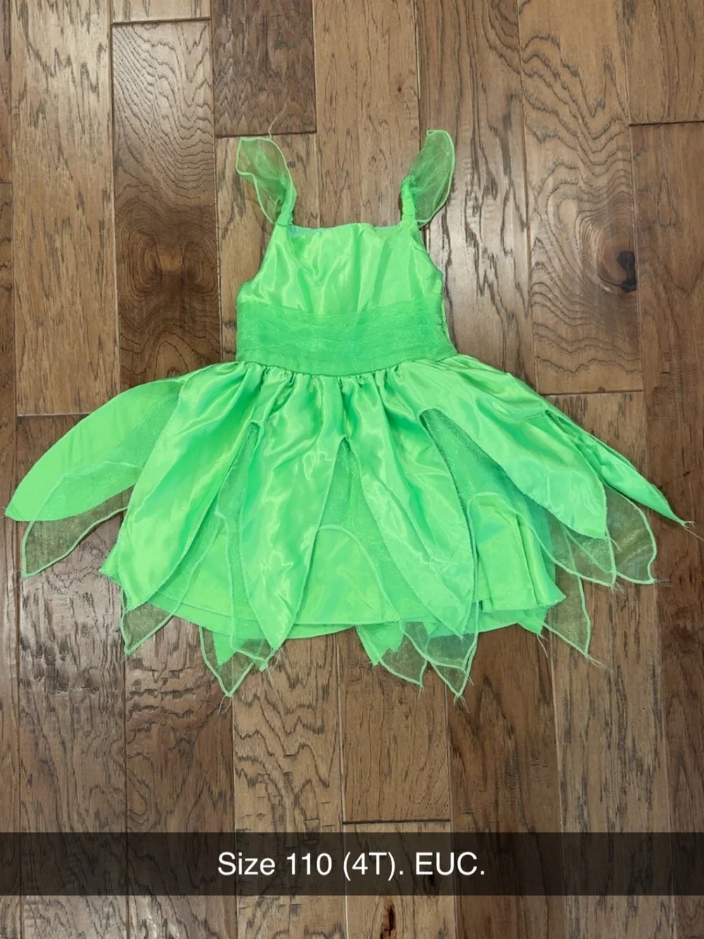 Green Fairy Kids Costume Dress - Brand Unspecified